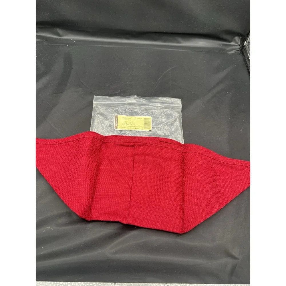 🧺 Longaberger Large Twist Basket Liner Only – Paprika – NIP‎ 🌶️
